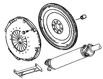 000; 2004 - 2006 Dodge Viper 2010 - 2014 Transmission Conversion Kit