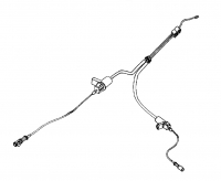 009; 1992 - 1995 Dodge Viper RT/10 Throttle Cable Assembly - 5245657