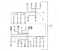 1994 - 1995 Dodge Viper Upper Engine Wiring Harness - 04763548