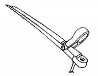 1997 - 2002 USED Viper Left Windshield Wiper Arm - 04848831
