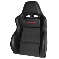 000; 2003 - 2010 Dodge Viper SRT10 Seat Back with Red Stitching - 0XD051XRAA