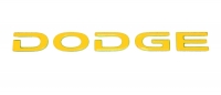 000; 2005 - 2006 Dodge Viper SRT10 Rear DODGE Decal in YELLOW - 0WN80WYTAC