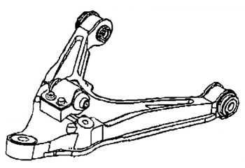 008 :2003 - 2017 Dodge Viper SRT10 Lower Right Front Control Arm - 05290691AC