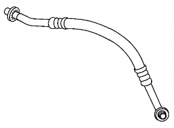 000; 2004 - 2006 Dodge Ram SRT10 Oil Cooler Inlet Line -05290411ab