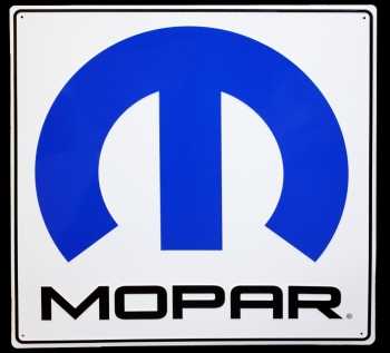 000; Mopar Painted Metal Sign - Very Large 30" x 30" - A68660042N