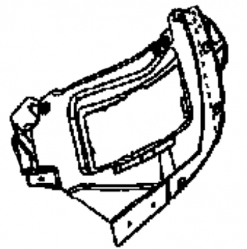 2003 - 2010 Viper SRT10 Left Headlamp Support Bracket