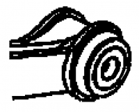 009; 1997 - 2013 Dodge SRT Viper Lower Control Arm Bushing - 04848050