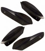 2008 - 2010 Dodge Viper SRT10 ACR Front Canard Set