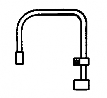 000; 1996 - 2002 Dodge Viper Right Front Brake Line - 04763154AB