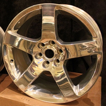 Refinished Dodge Viper OEM Rear Five Spoke Wheel - 5290868AA
