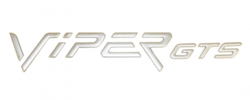 000; 2002 Dodge Viper Graphite Rear Fascia Viper Emblem Decal - 0MB59ZDR