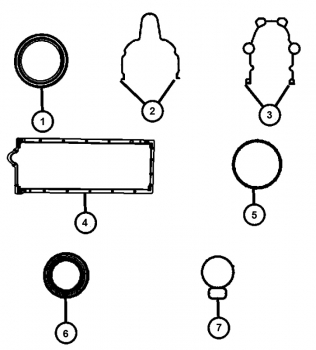 000; 2003 - 2010 Dodge Viper SRT10 Complete Lower Engine Gasket Set - 68026796AA