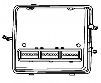 000; 2001 Dodge Viper Engine Controller Module - 04865667AG