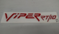009; 1992 - 1996  Dodge Viper RT/10 Rear VIPER Decal in  Orange/RED - 0GC43LV5