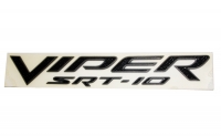 009; 2003 - 2010 Dodge Viper SRT10 Side Badging Emblem BLACK - 0WN81PX3AB