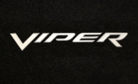 008; 2003 - 2010 Dodge Viper SRT10 Rear VIPER Emblem in Silver - 0WN73VADAC