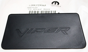 008; 2003 - 2010 Dodge Viper SRT10 Left Bulkhead Cover - 0XK37DX9AA