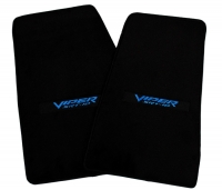 006; 2003 - 2010 Dodge Viper SRT10 Floor Mats w/ Blue Logos - 05030354AA