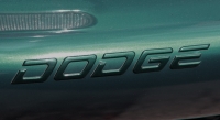 1992 - 2002 Dodge Viper "DODGE" Rear Badge in DARK GREEN - 0GC54SGW