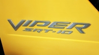 000; 2005 Dodge Viper Special Edition SRT10 Satin Silver Side Badge Decal - WN81XZAAB