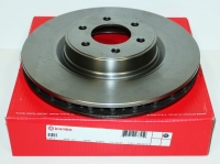 1992 - 2002 Dodge Viper Vented Front Brake Rotor by Brembo