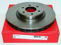 000; 2003 - 2010 Dodge Viper SRT10 Vented Rear Brake Rotor by Brembo