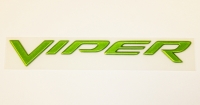 000; 2008 - 2010 Dodge Viper Rear VIPER Decal in Snakeskin Green - 0WN73GGSAC