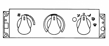 000; 1992 - 2002 Dodge Viper Temperature Control Assembly - 05245298