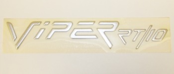 000; 1998 - 2002 Dodge Viper RT/10 CHROME Side Decal Badge - 04848944AA