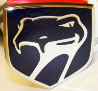 000; 2001 Dodge Viper Front Fascia Medallion Ornament in Sapphire Blue - 0PF0004B