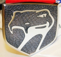 000; 2002 Dodge Viper Front Fascia Medallion in Graphite - 0PF0006S